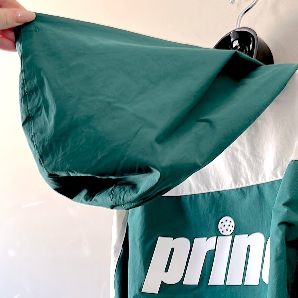 Prince Pickleball Women's Cropped Hooded Full Zip Windbreaker Jacket Size medium - Picture 8 of 15